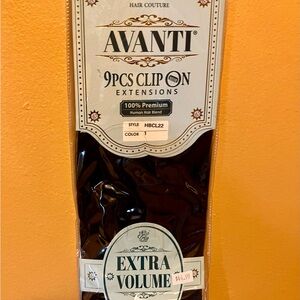 Avanti Clip-In Hair Extensions — Black